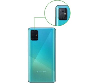 گلس محافظ لنز دوربین گوشی سامسونگ مناسب مدل Galaxy A51/Galaxy A71 Samsung phone camera lens protection glass suitable forGalaxy A51/Galaxy A71