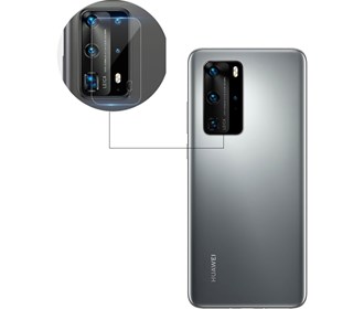 گلس محافظ لنز دوربین گوشی هواوی مناسب مدل P40 Pro Huawei phone camera lens protection glass suitable for P40 Pro