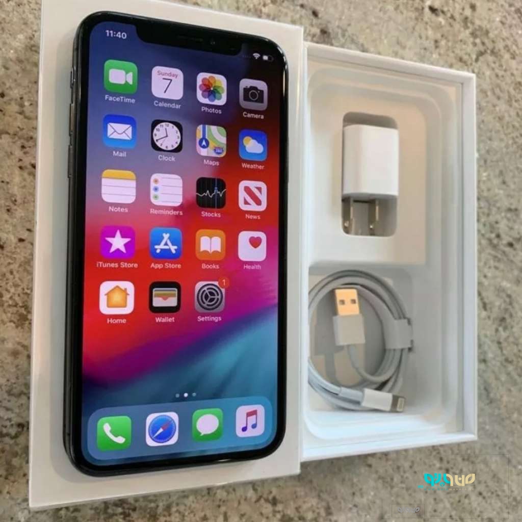 محتویات جعبه گوشی اپل مدل iPhone X