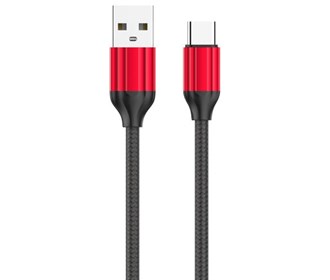 کابل تبدیل USB به Type-C الدینیو مدل LS431 طول 1 متر LDNIO LS431 USB to Type-C cable 1m