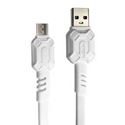 کابل تبدیل USB به microUSB موکسوم مدل MX-CB25 طول 1 متر