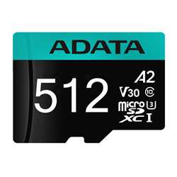 کارت حافظه‌ اي‌ ديتا مدل Premier Pro microSDXC/SDHC UHS-I U3 Class 10(V30S) ظرفيت 512 گيگابايت