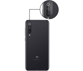 گلس محافظ لنز دوربین گوشی شیائومی مناسب مدل Mi 9 SE Xiaomi phone camera lens protection glass suitable for Mi 9 SE
