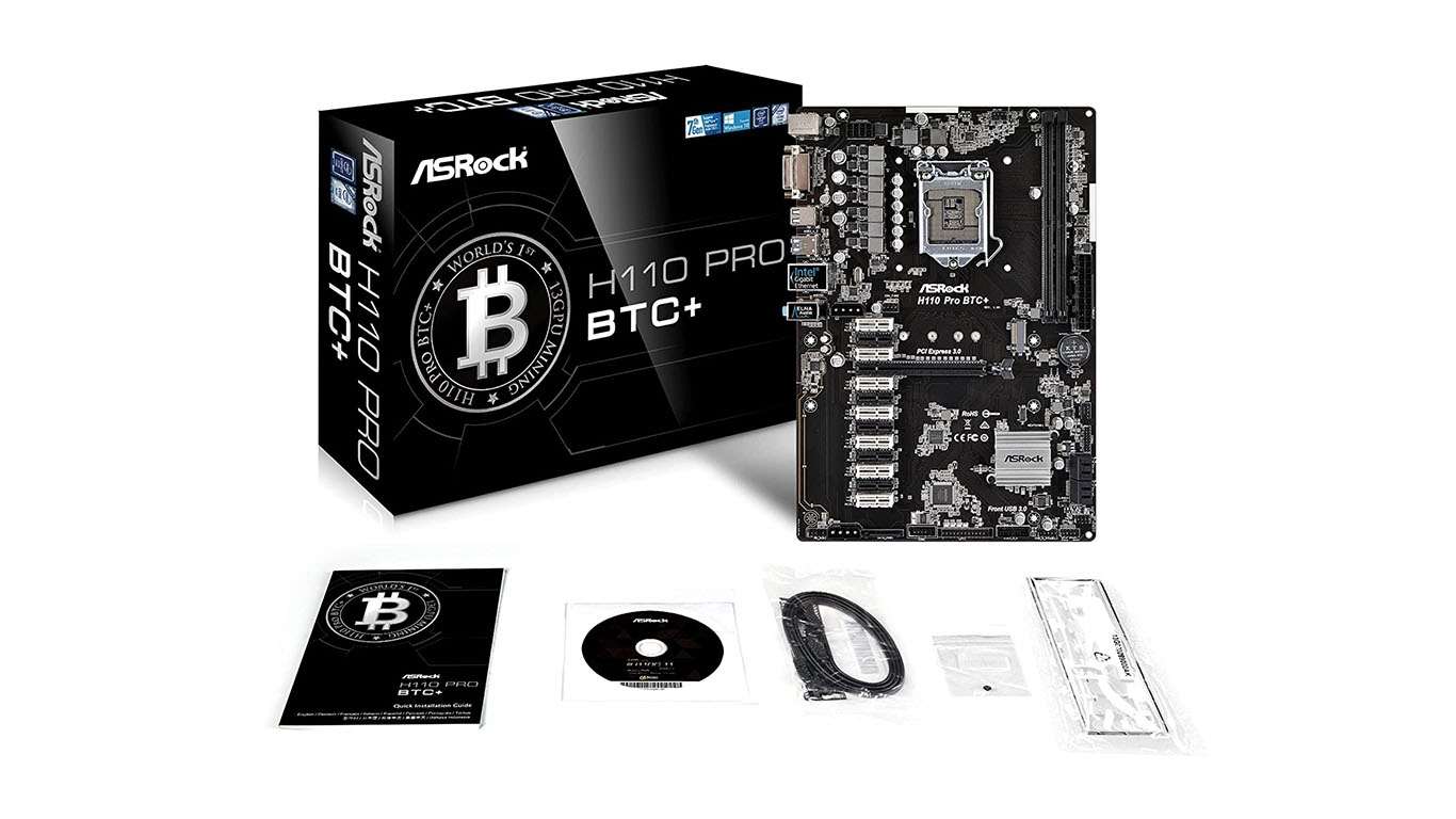 Asrock H110 Pro BTC Plus MotherBoard