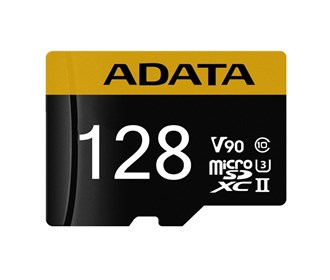 کارت حافظه اي ديتا مدل Premier ONE MicroSDXC UHS-II U3 Class 10(V90) ظرفيت 128 گيگابايت ADATA Premier ONE MicroSDXC UHS-II U3 Class 10(V90)-128GB