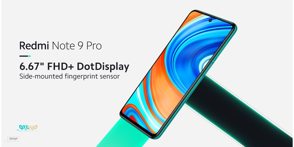 صفحه نمایش گوشی شیائومی مدل Redmi Note 9 Pro M2003J6B2G 