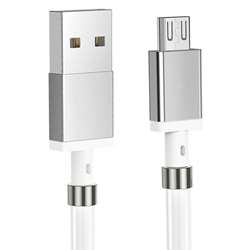 کابل مگنتی تبدیل USB به microUSB مدل Supercalla طول 1.8 متر